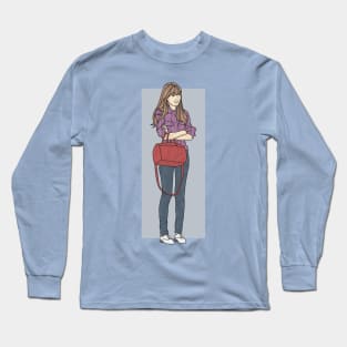 Korean Idol Girl Long Sleeve T-Shirt